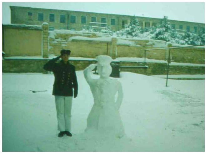 Bild: Sensation – Schnee in Baku