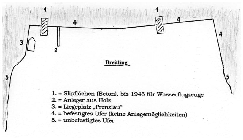 Stützpunkt (Hafenbereich) im Jahr 1956